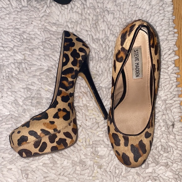 Leopard heels steve madden - Picture 2 of 7